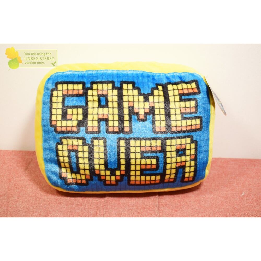 FAO Schwarz Retro Game Over Toy Plush